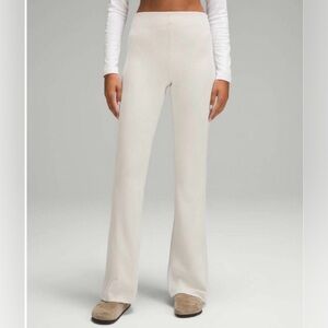 Lululemon Brushed Softstreme Ribbed Zip Flared Pant 32.5"